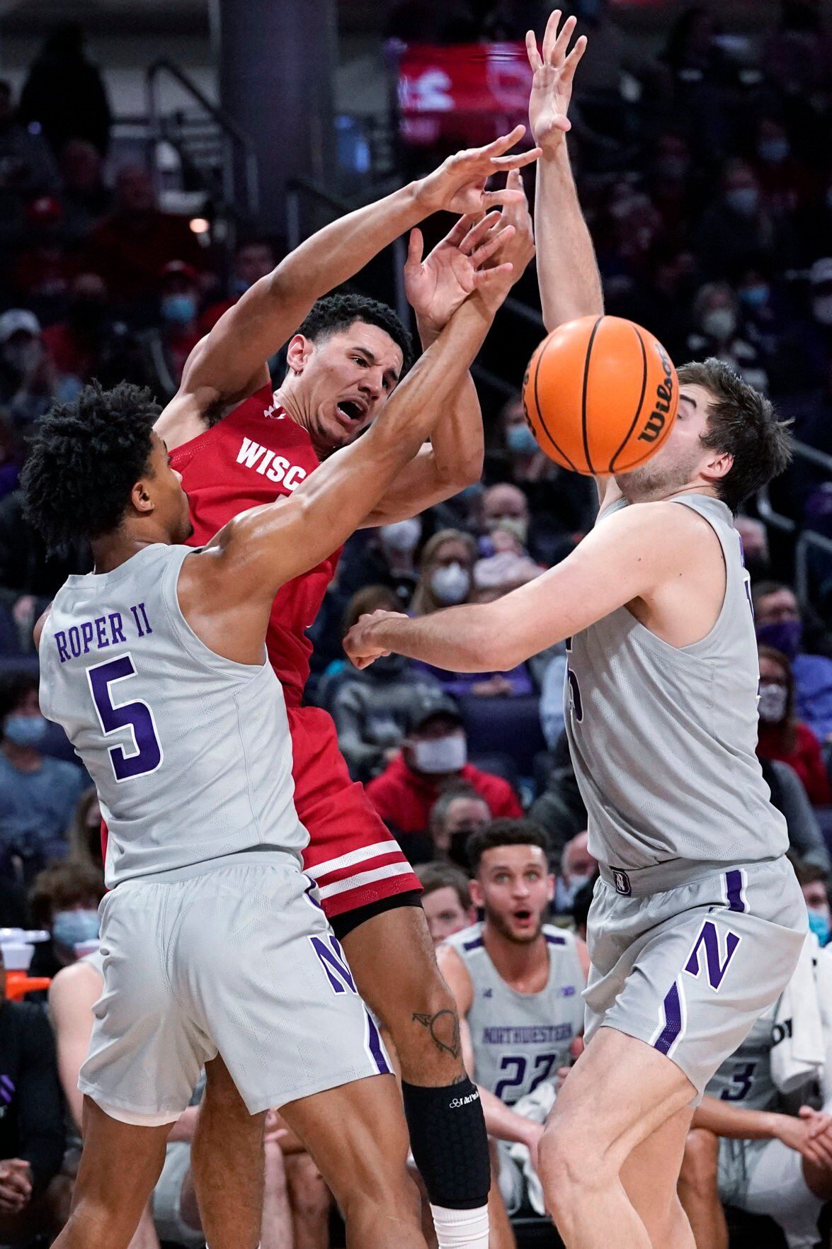 Wisconsin Northwestern Basketball